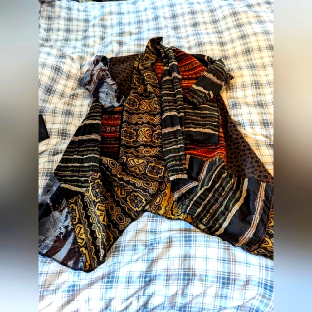 Stunning one of a kind Art to Wear-
